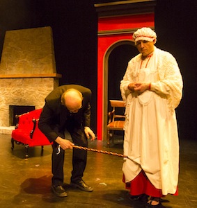 Michel Métayer (baron) et Benoît Godard (notaire)