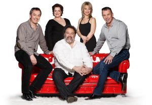 Éric Cabana, Henri Chassé, Amélie Grenier, Nathalie Mallette et Patric Saucier. © photo: courtoisie