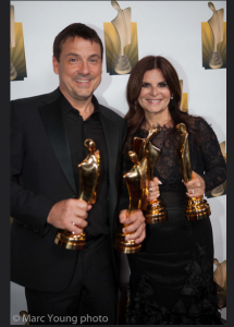 Les personnalités de l'année: Claude Legault et Guylaine Tremblay © photo: Marc Young