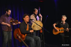 Florent Volant et quelques musiciens
