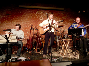 Claude Vallières et les musiciens