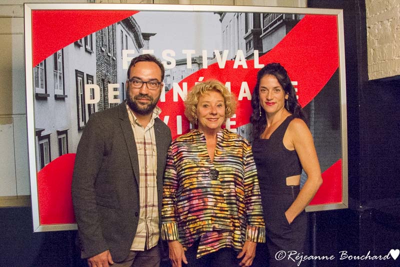 Ève Duranceau, Marie Eykel, et Martin Bureau
