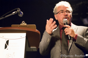 L'animateur de cette 41e édition, Luc Boulanger