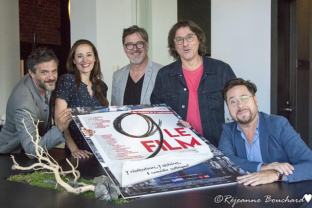 Marc Fournier, Benedicte Decary, François Papineau, Éric Tessier et Stephane E. Roy