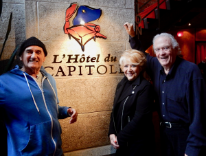 Entrevue au Capitole avec Joël Denis, Shirley Théroux et Pierre Marcotte