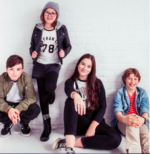 Victor, Jade, Rose, Philippe