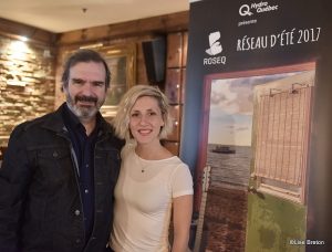 Pierre Flynn et Ingrid St-Pierre Photo @Lise Breton