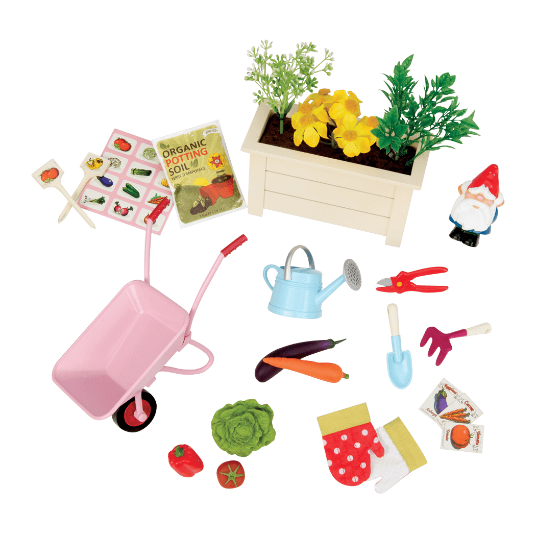 Way to Grow Garden Accessories for 18-inch Dolls