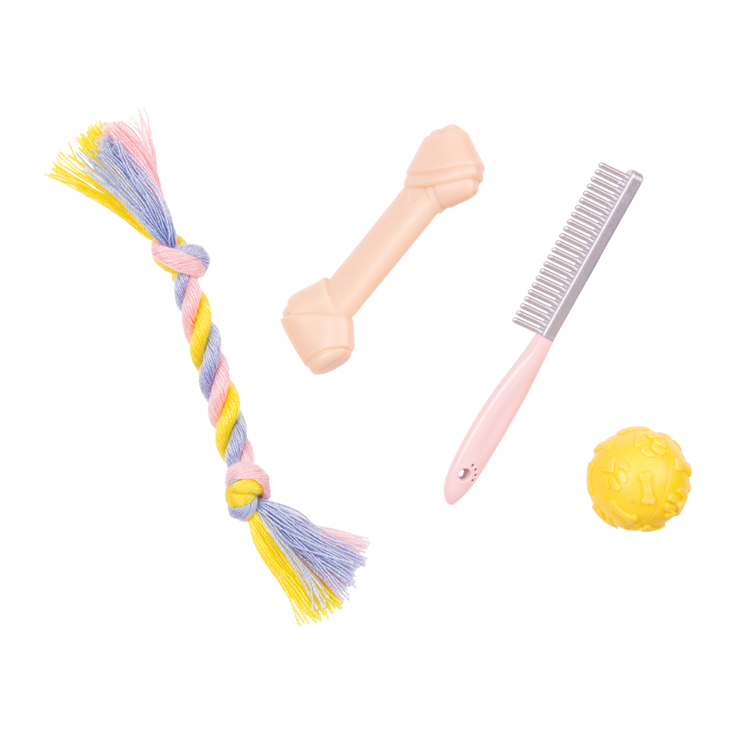 our generation doll leslie with husky