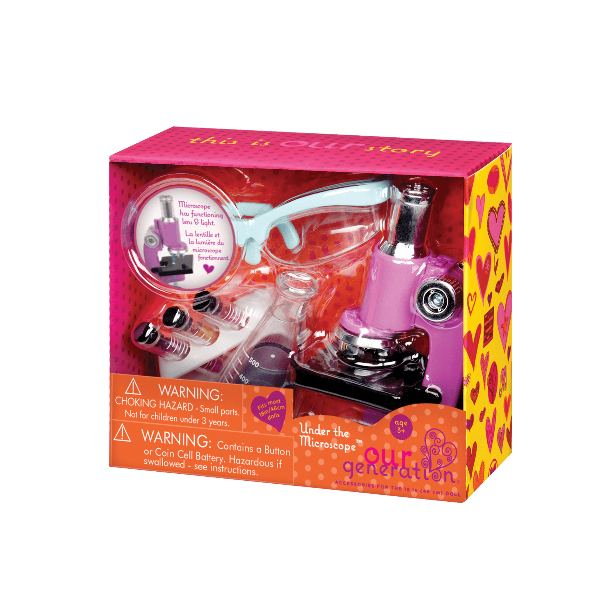 our generation doll science set