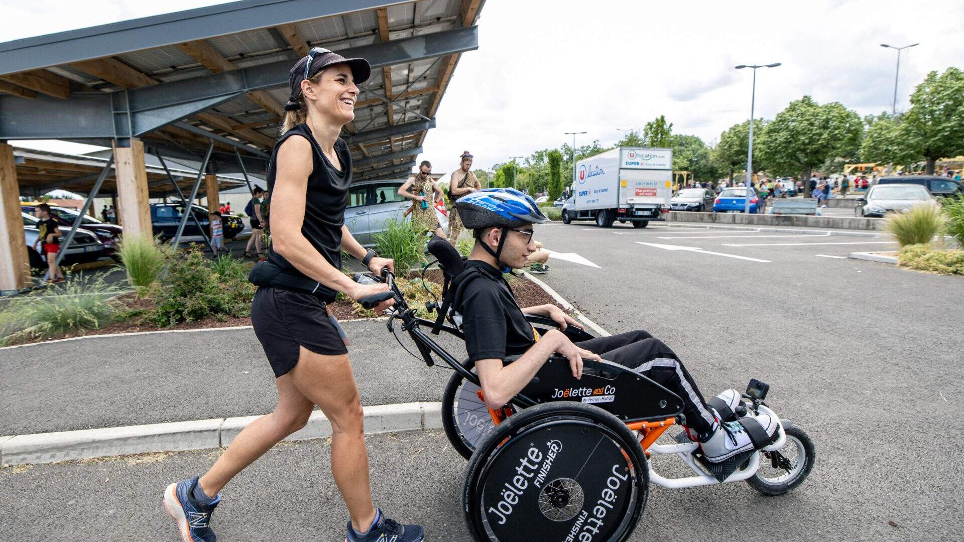 Le Finisher permet la pratique accompagnée de la course et la marche. (Photo gracieuseté - ARLPHL)