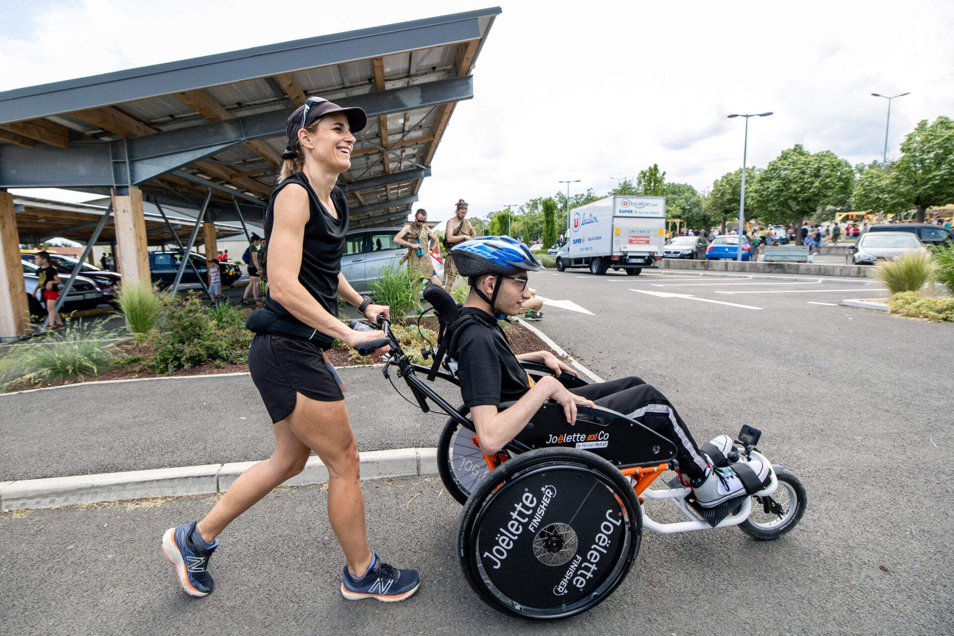 Le Finisher permet la pratique accompagnée de la course et la marche. (Photo gracieuseté - ARLPHL)