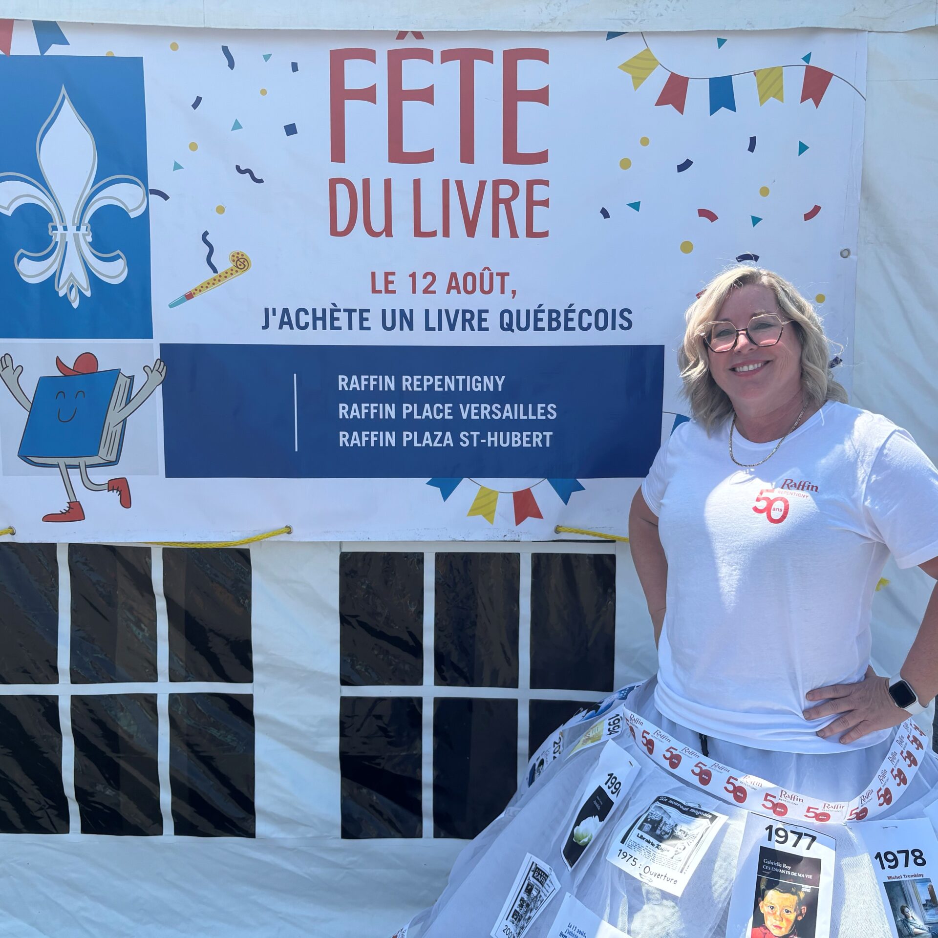 Pour les gestionnaires et les membres du personnel de la Librairie, c’est aussi un moment spécial.