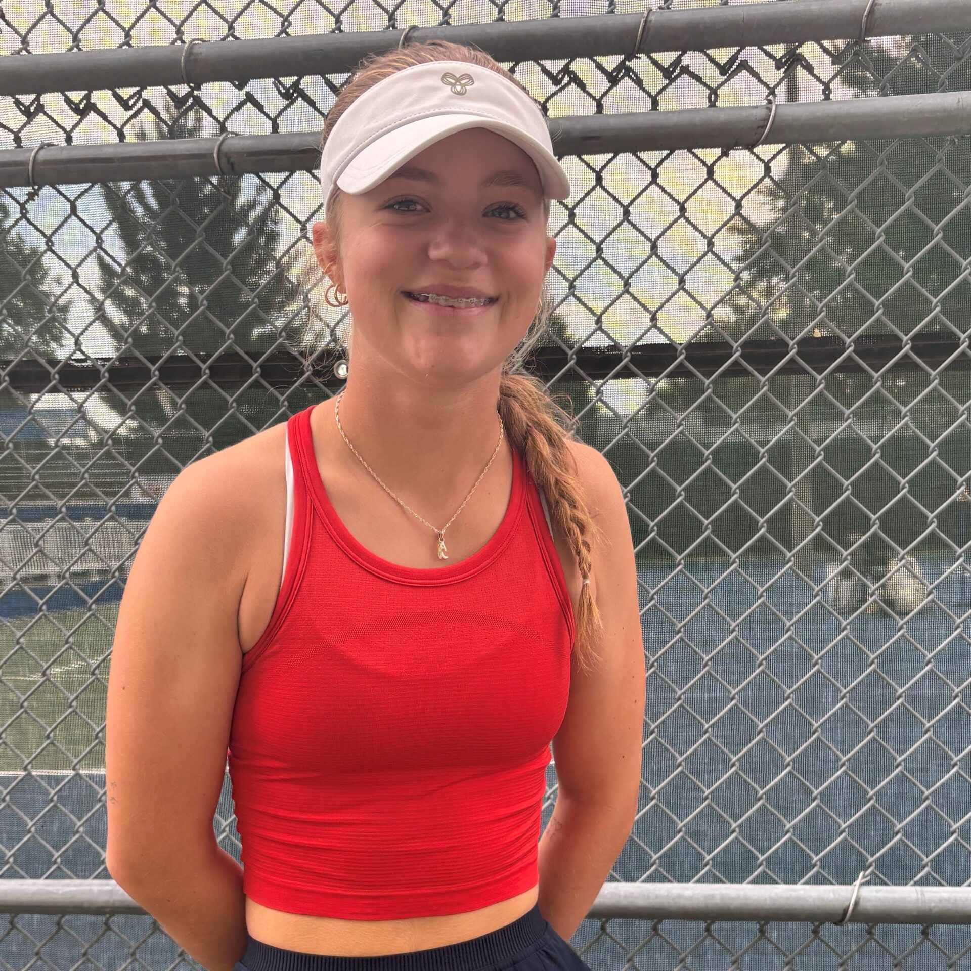 La surprise de cette journée a été, la Repentignoise Alexia Campagna, 9e favorite, qui a remporté son match. Crédit photo Médialo Pierre Chartier