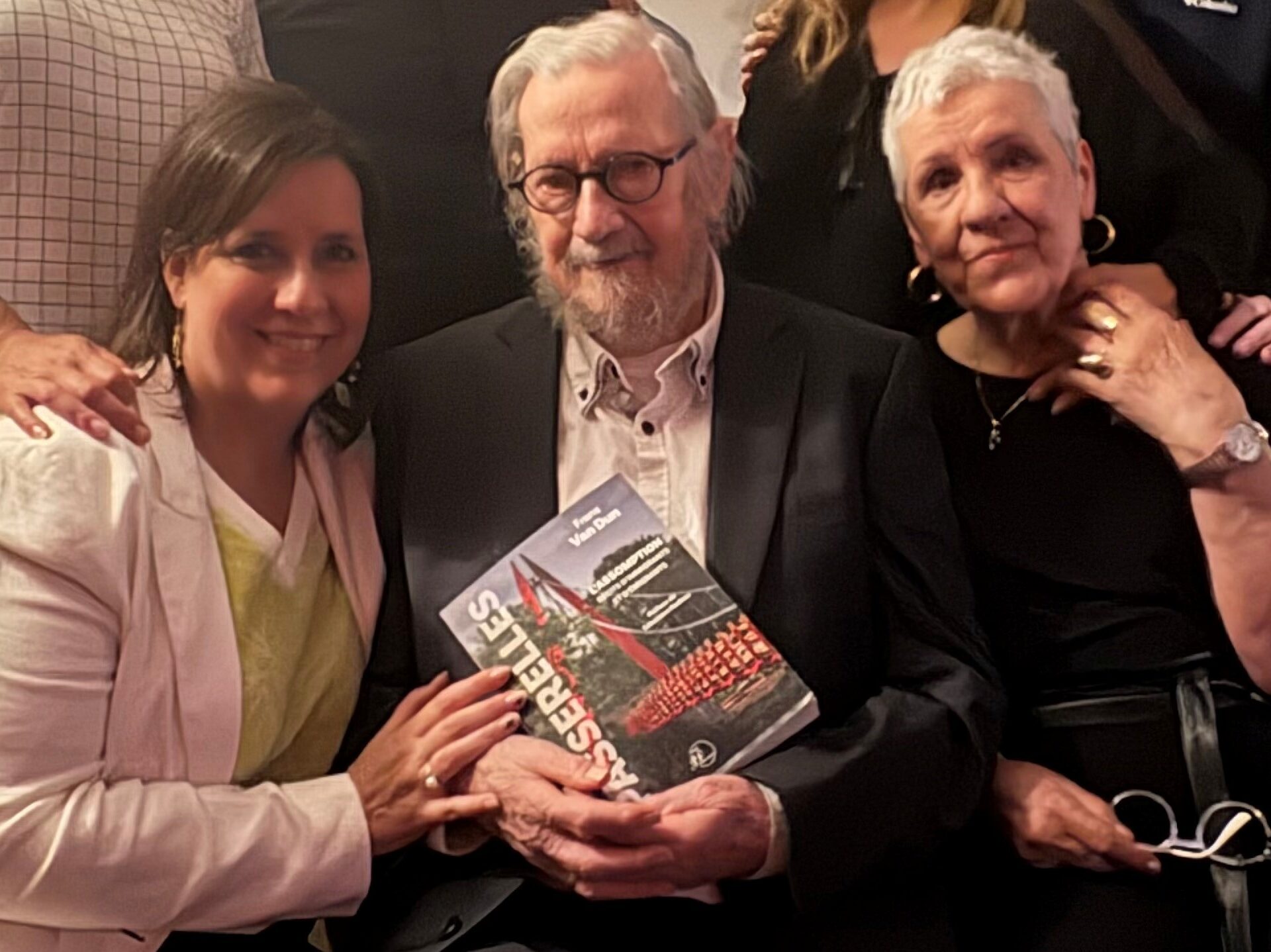 Aïcha Van Dun, Frans Van Dun et Odette Thivierge. (Photo Médialo - Marie-Christine Gaudreau)