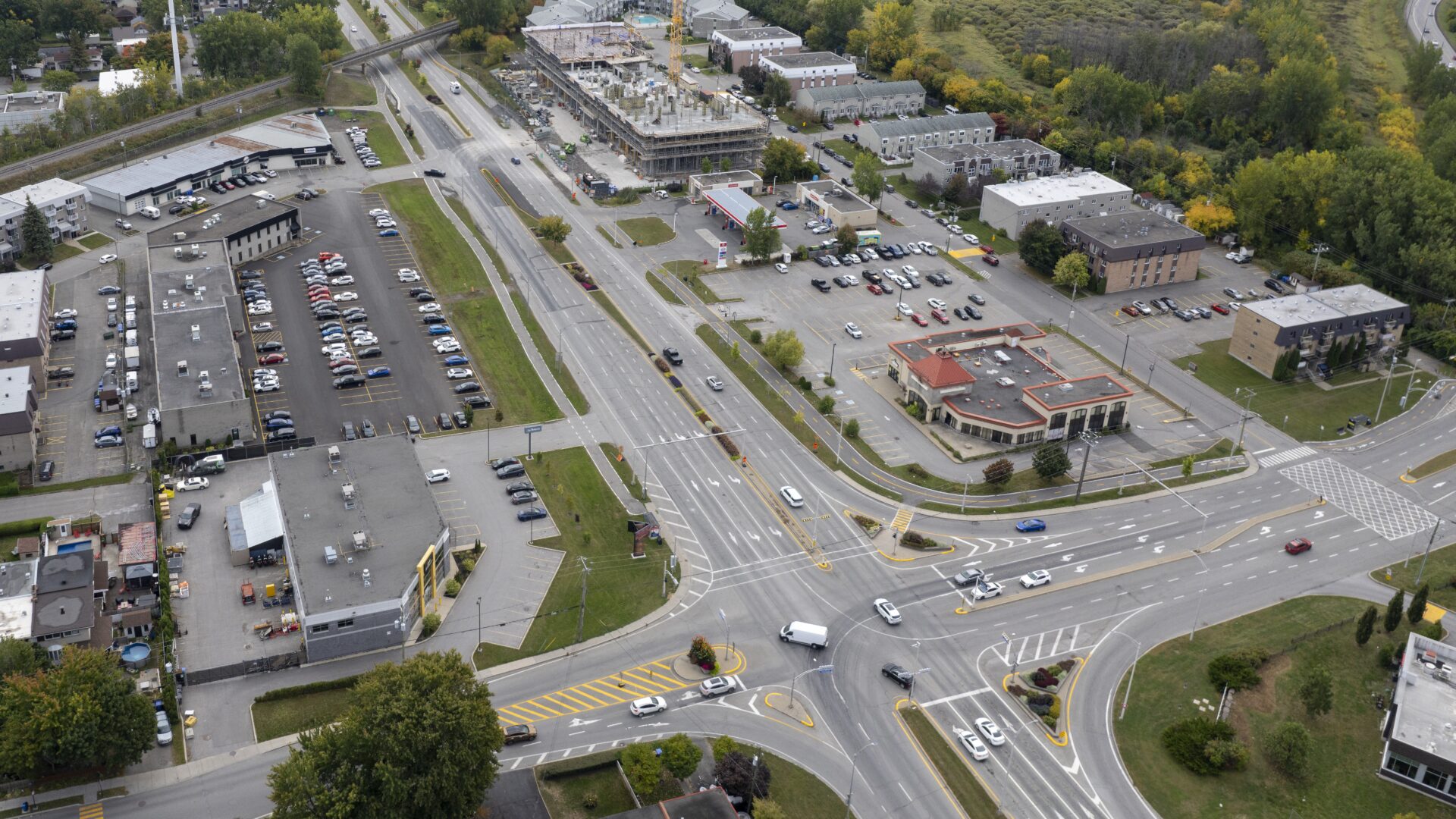 Ce projet, implanté sur le boulevard Céline-Dion, sera pleinement fonctionnel à la fin du mois de novembre. Photo gracieuseté.