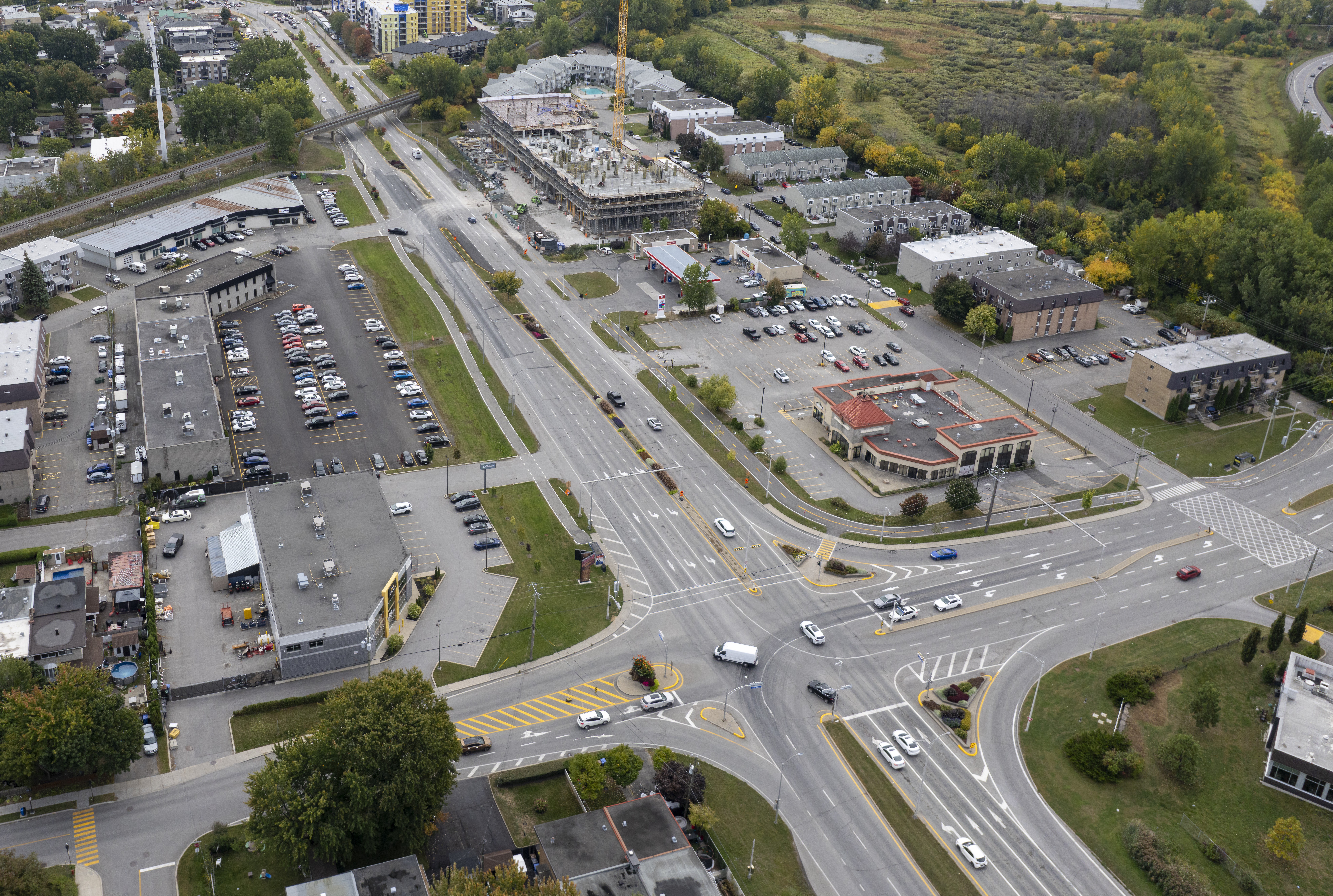 Ce projet, implanté sur le boulevard Céline-Dion, sera pleinement fonctionnel à la fin du mois de novembre. Photo gracieuseté.