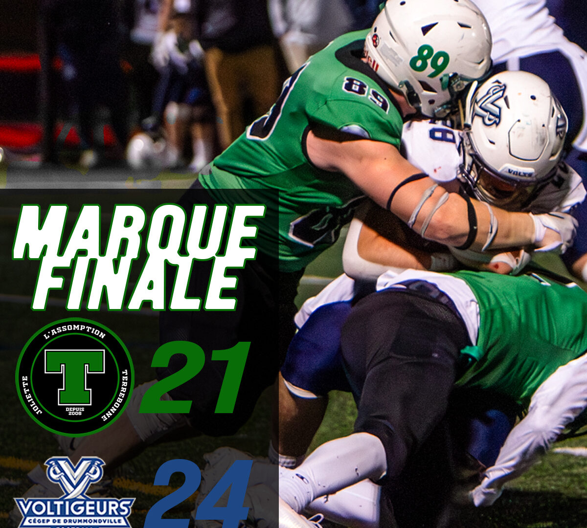 C'est la fin de la saison de football. Photo gracieuseté Sylvie Bruneau photographe.