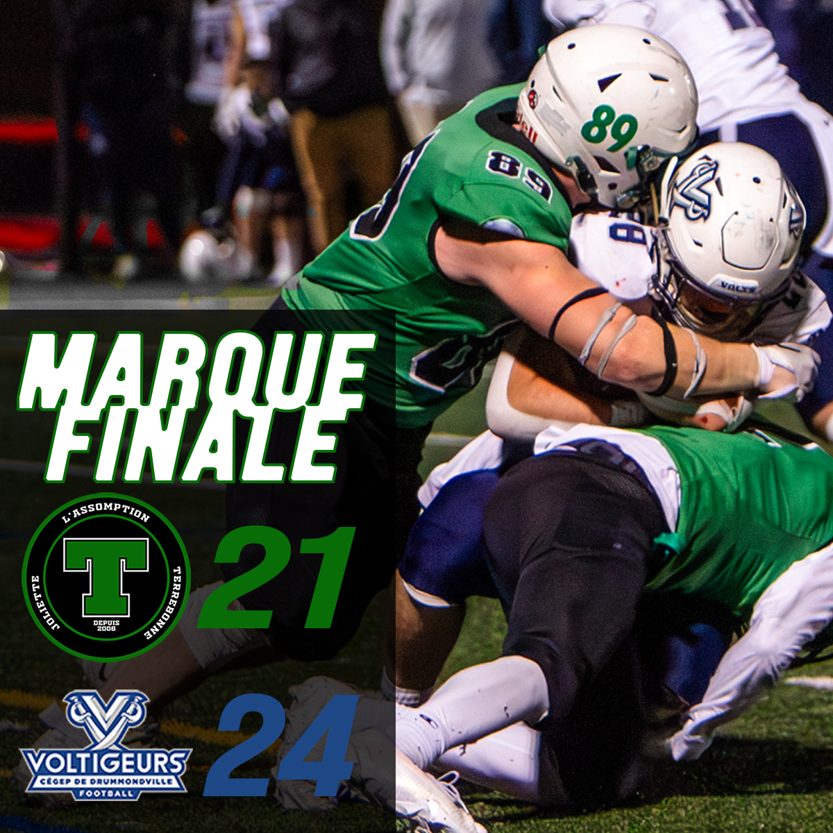 C'est la fin de la saison de football. Photo gracieuseté Sylvie Bruneau photographe.