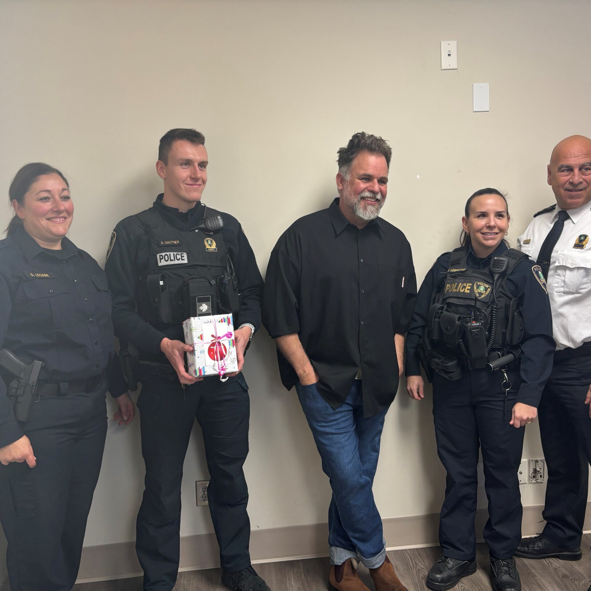 L’arbre de la communauté est un projet chapeauté par le Service de police. Photo Médialo Pierre Chartier.