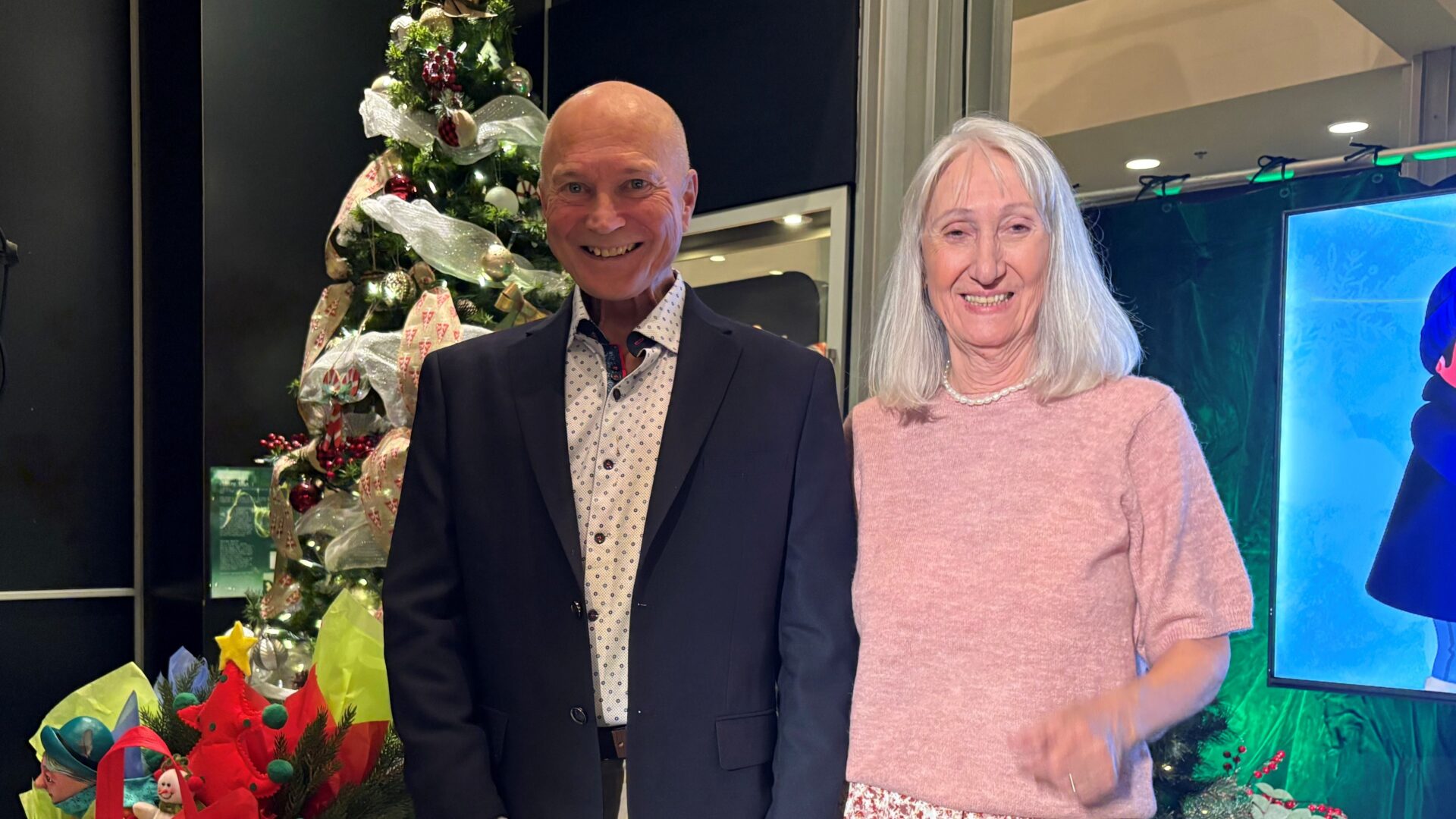 Émile Laporte et Agathe Sauriol. (Photo Médialo – Marie-Christine Gaudreau)