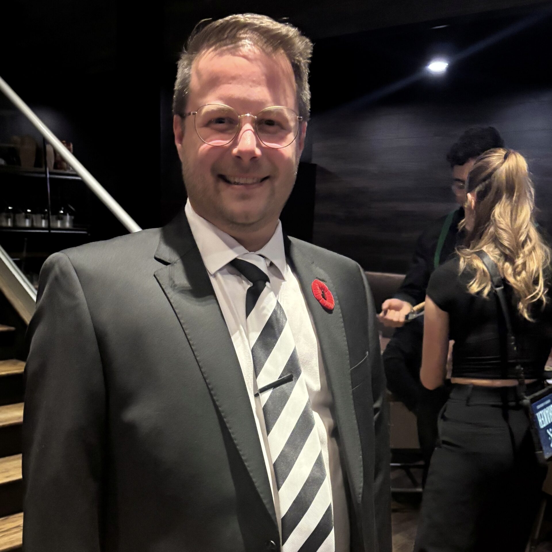 Nicolas Dufour après l'annonce de sa victoire. Photo Médialo Pierre Chartier