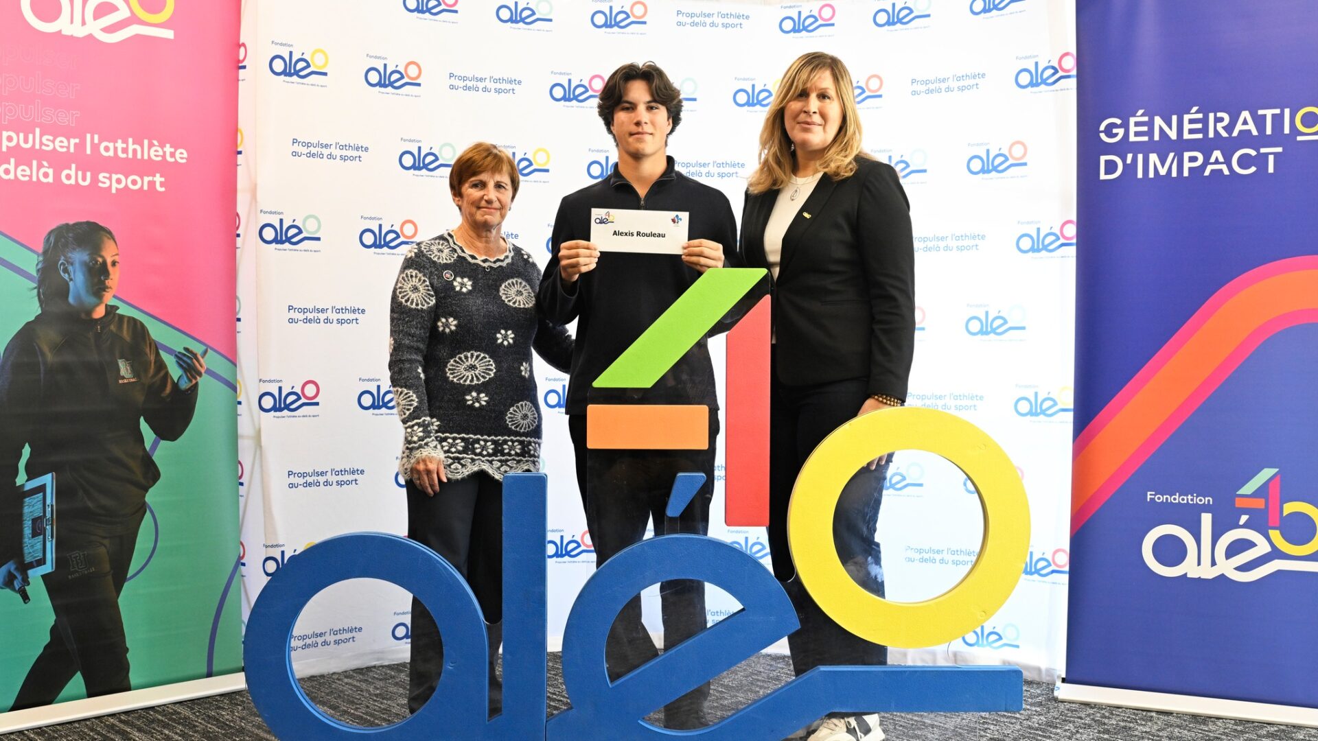 Montréal, Quebec:
Maison du loisir et du sport
Dimanche 18 janvier 2026 
Photo Bernard Brault, ALEO
Remise de bourses Golf Québec