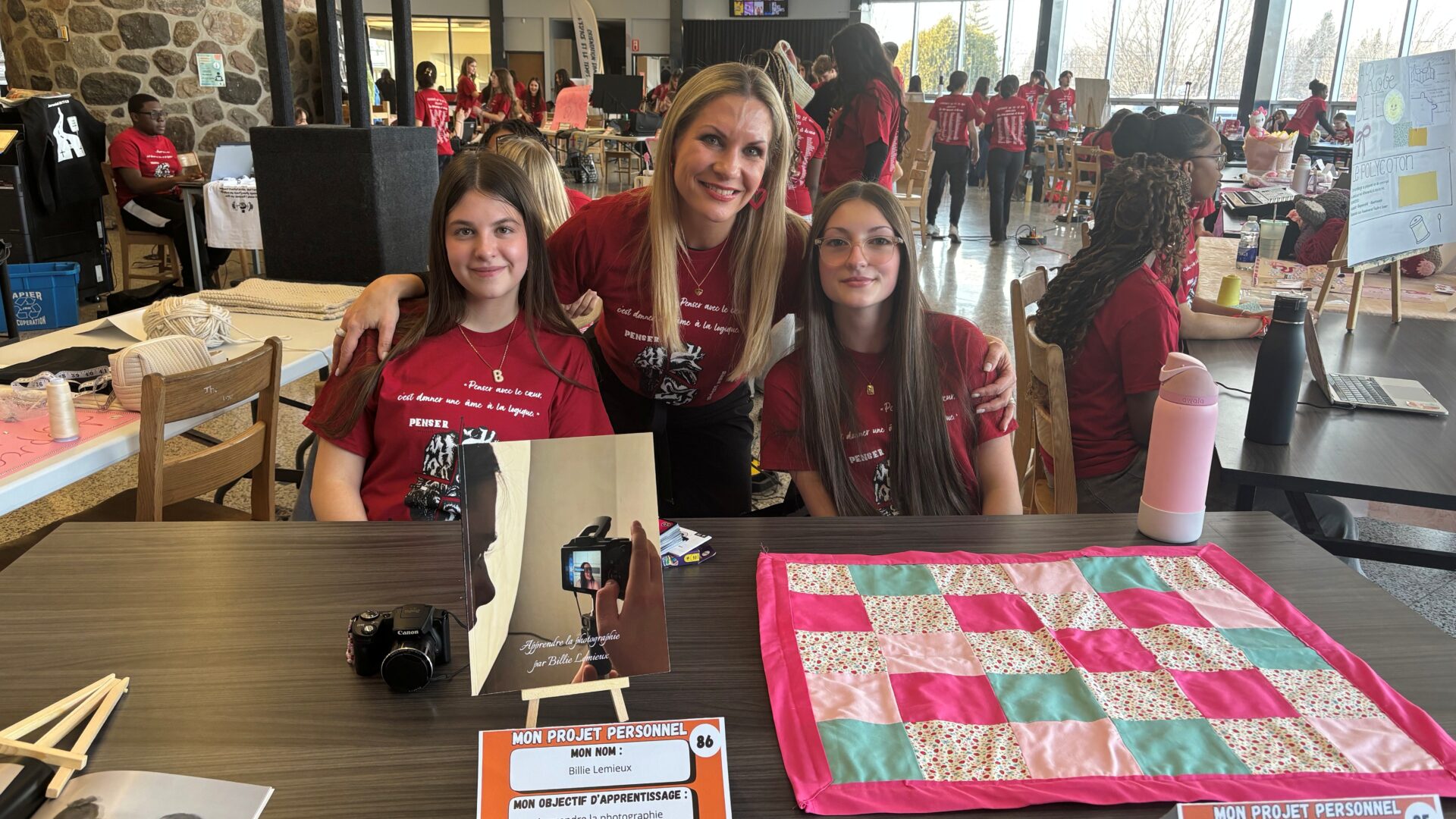 : Les jeunes ont vraiment trimé fort pour arriver avec un projet individuel. Photo Médialo Pierre Chartier.