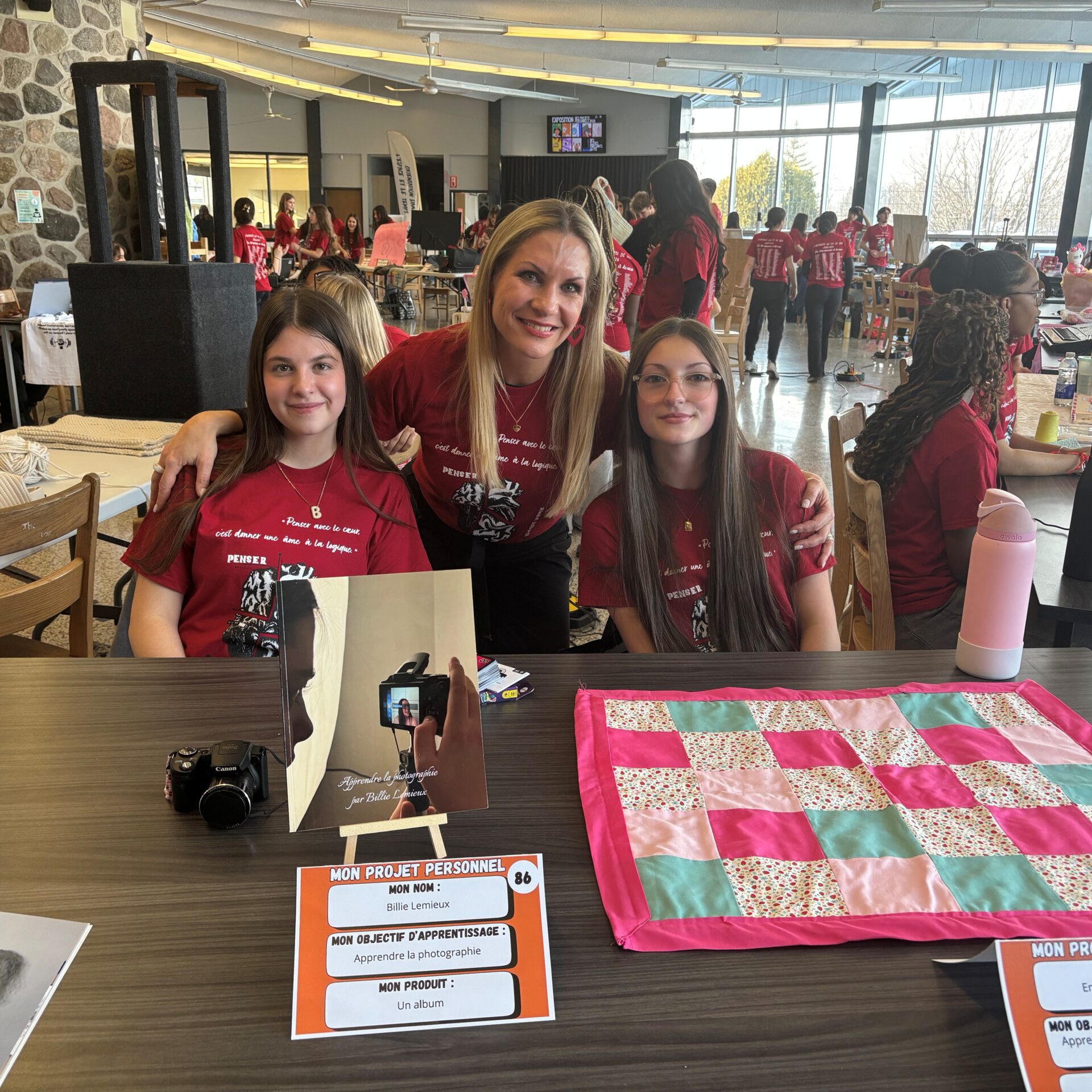 : Les jeunes ont vraiment trimé fort pour arriver avec un projet individuel. Photo Médialo Pierre Chartier.