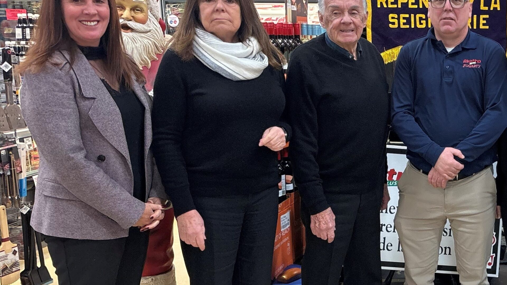 Stéphanie Pilon lors du lancement de collation santé. Photo Médialo - -Pierre Chartier