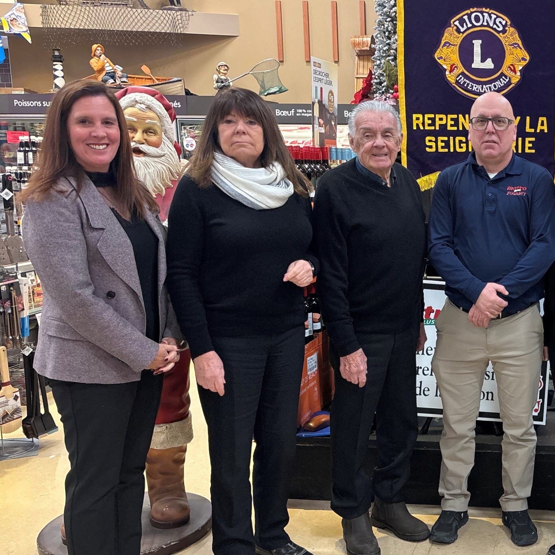 Stéphanie Pilon lors du lancement de collation santé. Photo Médialo - -Pierre Chartier