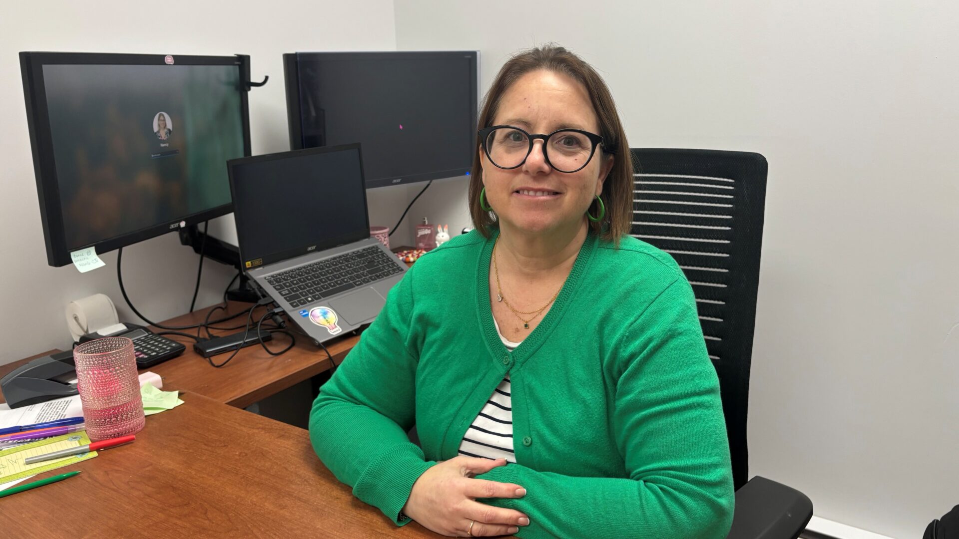 Pour Nancy Juneau, l’organisme Les Amis de la déficience de la MRC de L’Assomption joue un rôle majeur dans le secteur. Photo Médialo - Pierre Chartier.