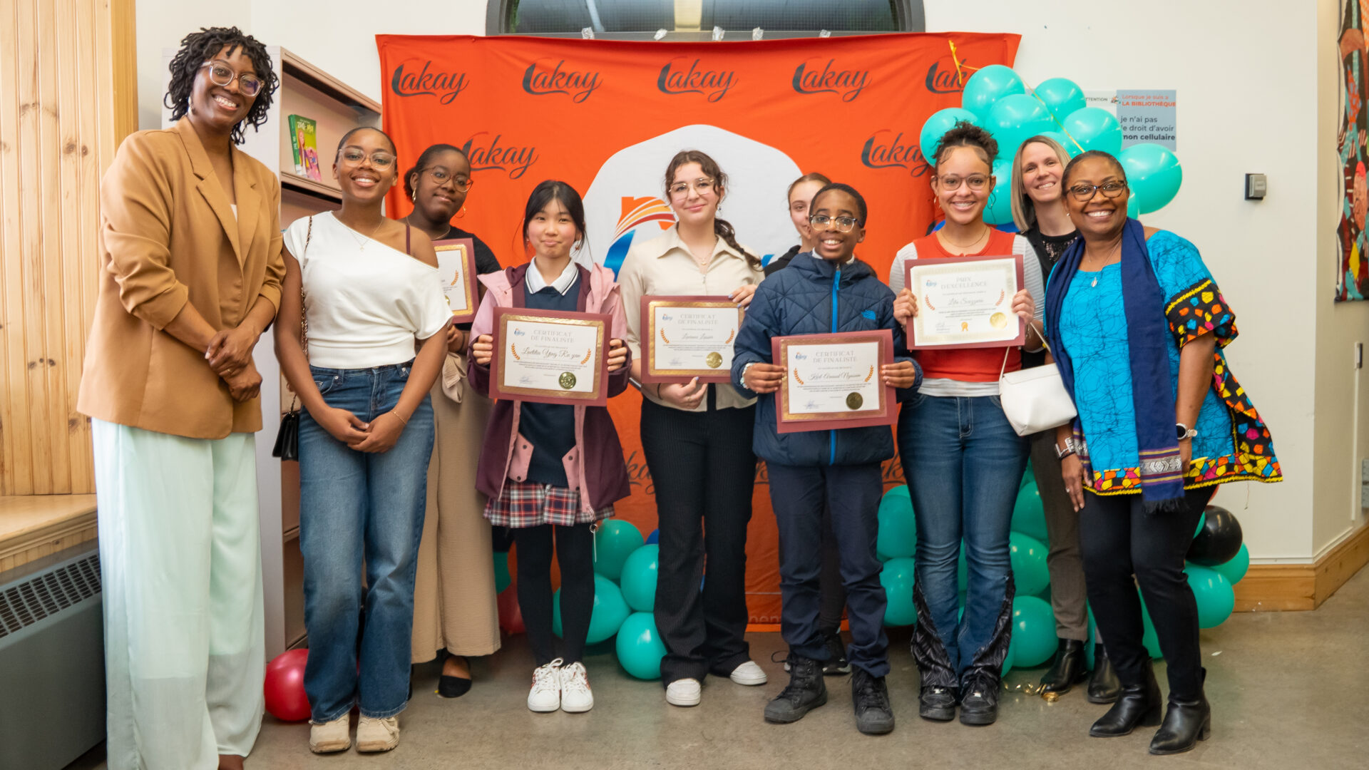 Les lauréats de la 4e édition du concours. (Photo gracieuseté)