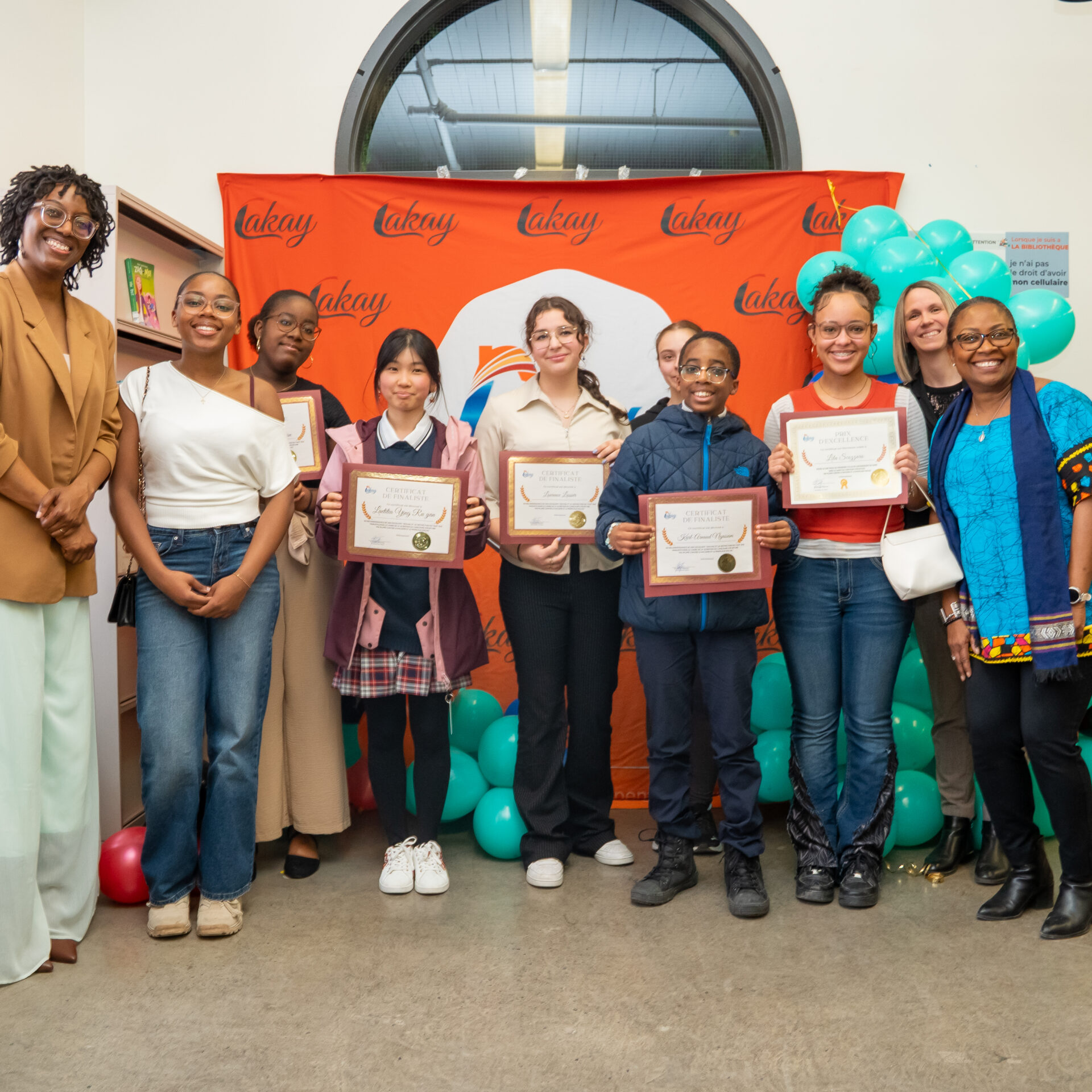 Les lauréats de la 4e édition du concours. (Photo gracieuseté)