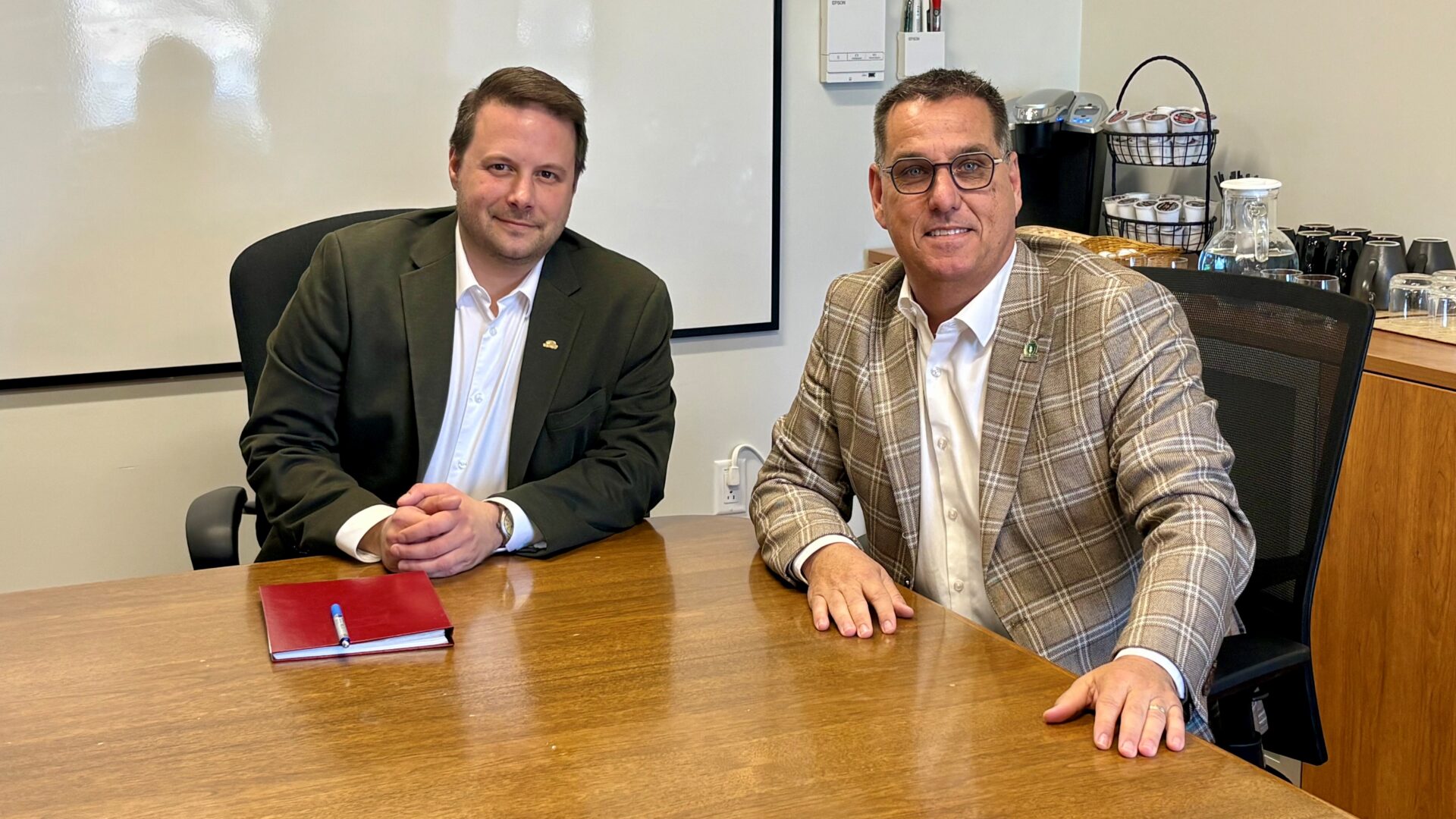 Nicolas Dufour et Sébastien Nadeau. Photo Médialo Marie-Christine Gaudreau.