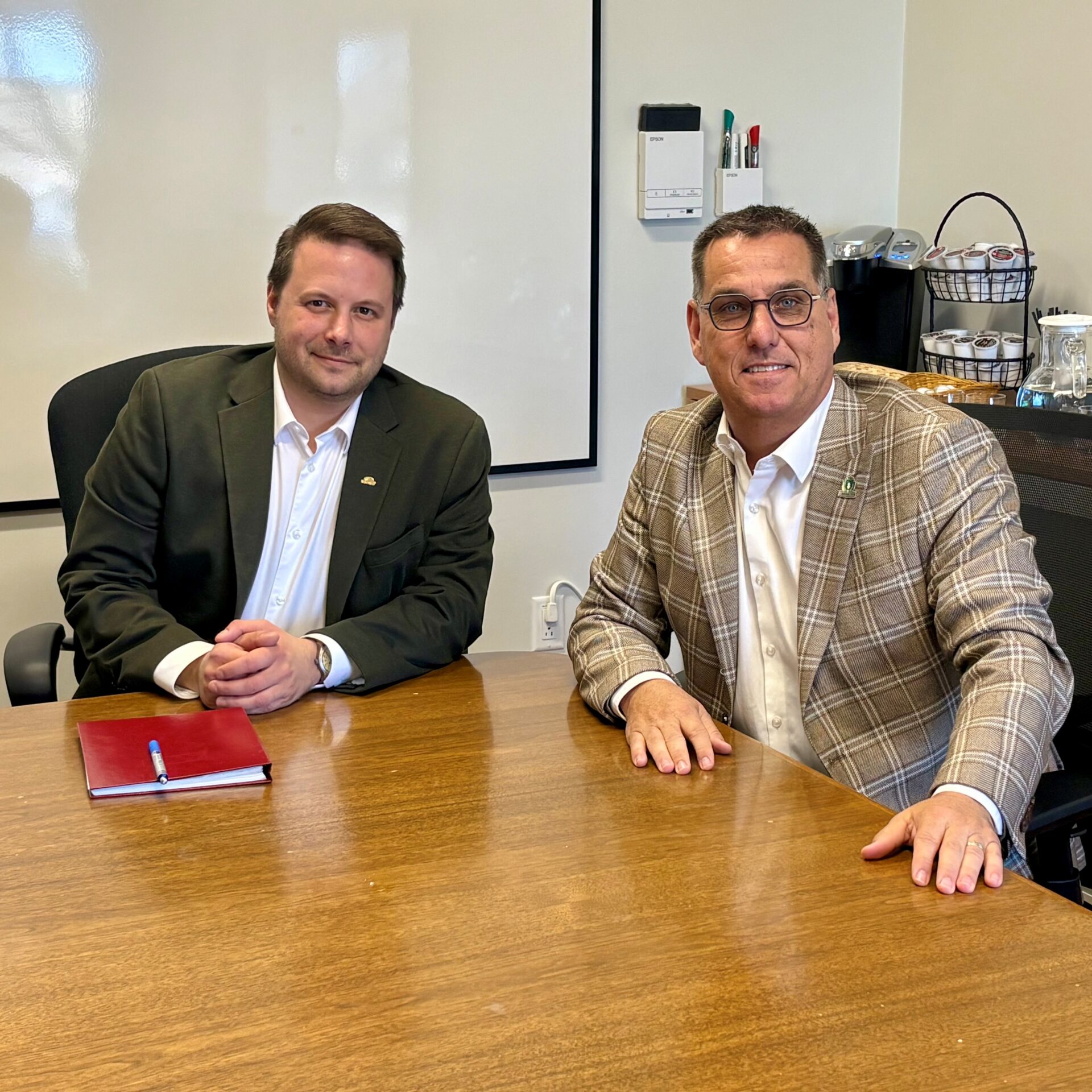 Nicolas Dufour et Sébastien Nadeau. Photo Médialo Marie-Christine Gaudreau.