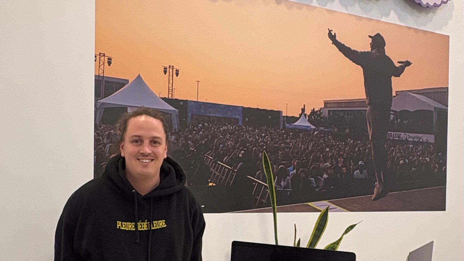 Samuel Nadeau-Piuze, président et fondateur du Mélo Festival. (Photo Médialo - Marie-Christine Gaudreau)