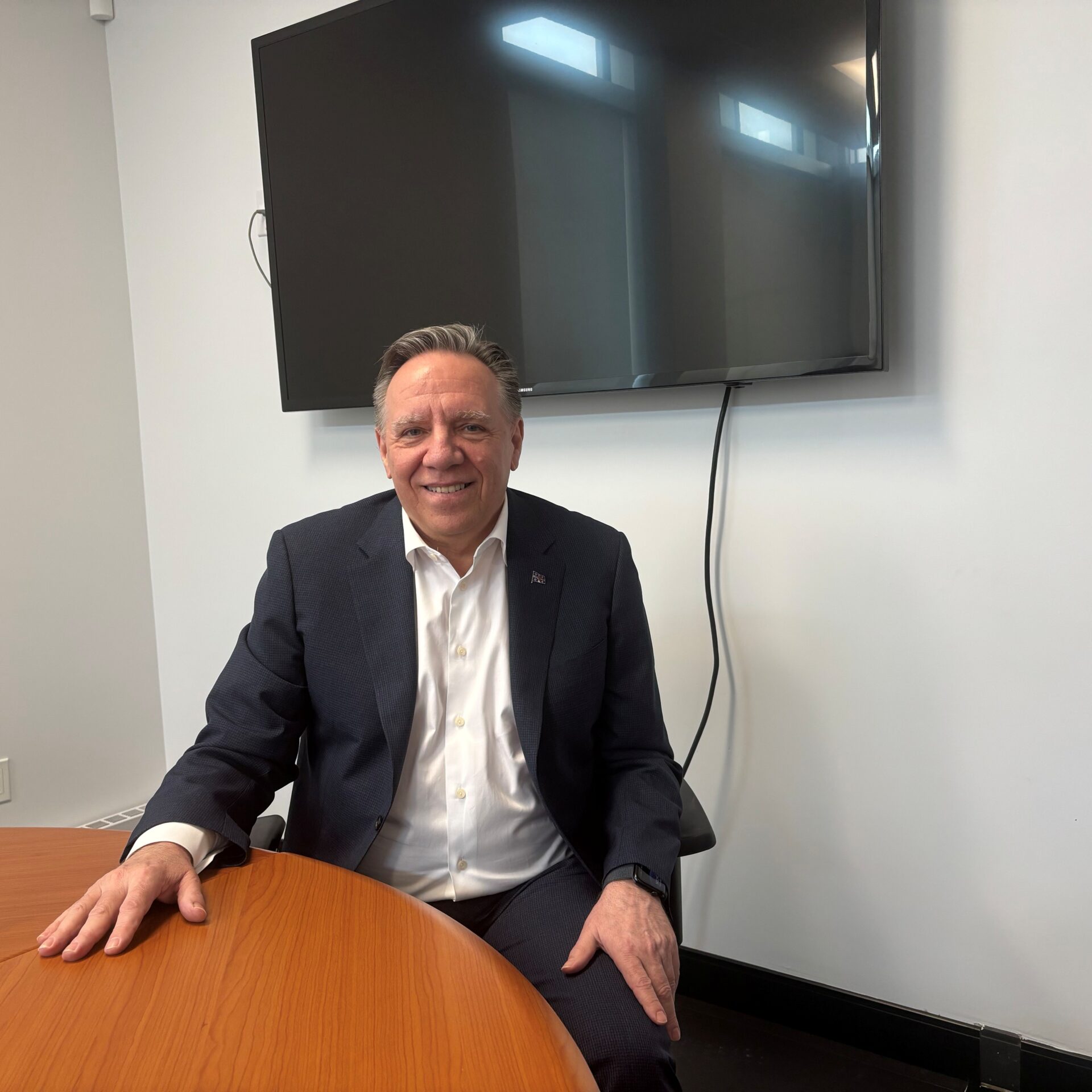 Le legs de François Legault. Photo Médialo Pierre Chartier.