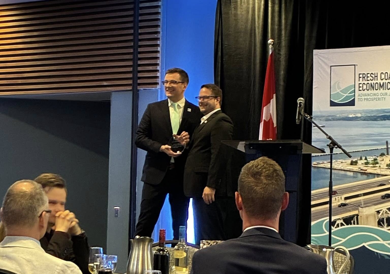 Un prix prestigieux pour le maire de Repentigny. Photo gracieuseté.