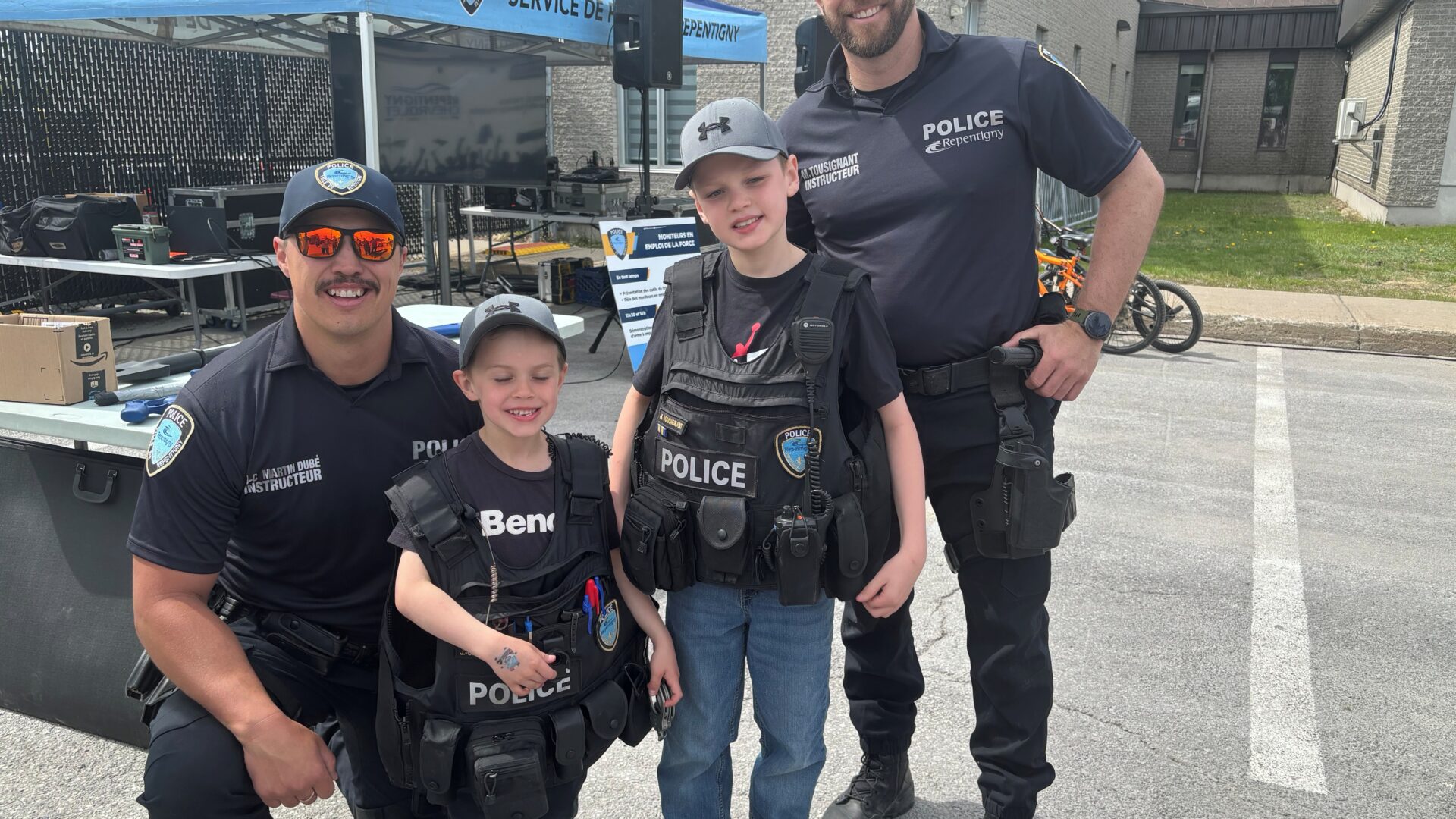 Les jeunes ont eu du plaisir. Photo Médialo - Pierre Chartier.