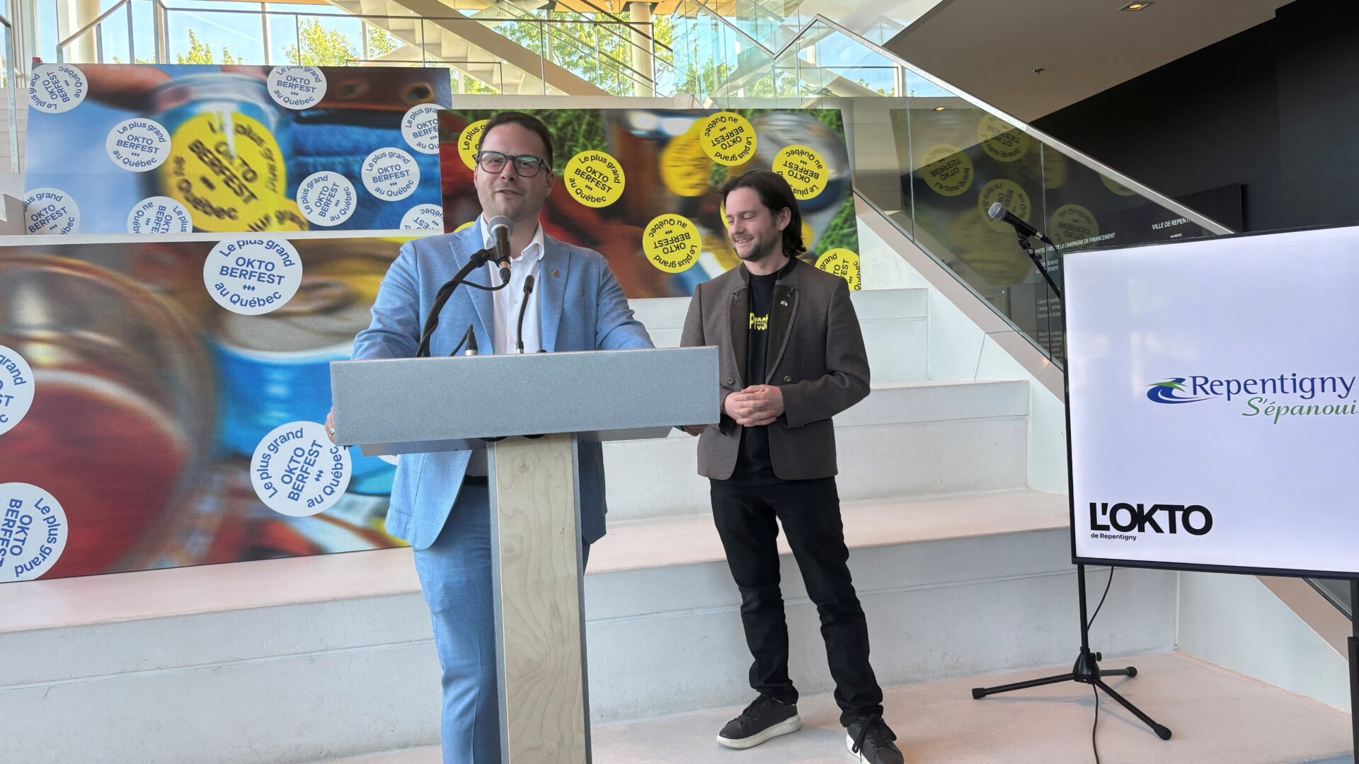 Pour le maire de Repentigny, Nicolas Dufour, cet événement est un incontournable à Repentigny . Photo Médialo - Pierre Chartier.