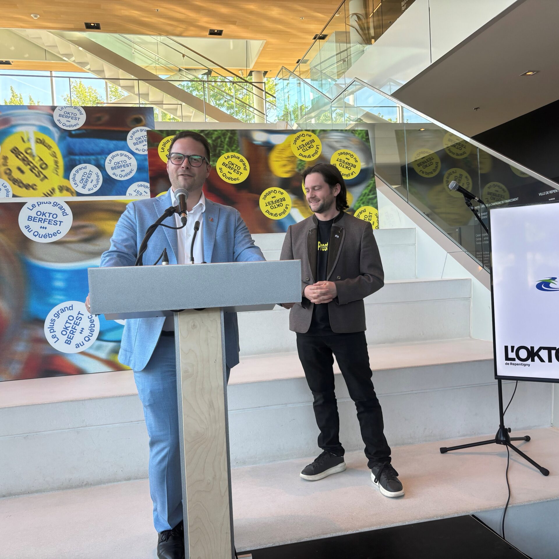 Pour le maire de Repentigny, Nicolas Dufour, cet événement est un incontournable à Repentigny . Photo Médialo - Pierre Chartier.