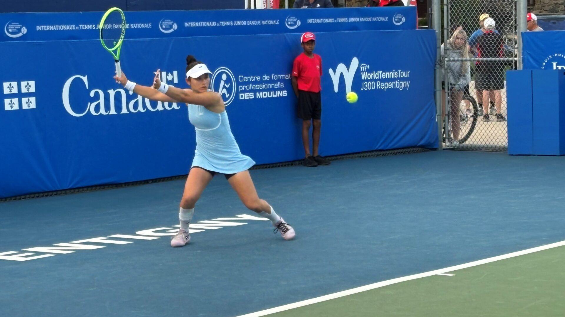 Un bon match de tennis au ITJBN. crédit photo Médialo Pierre Chartier.