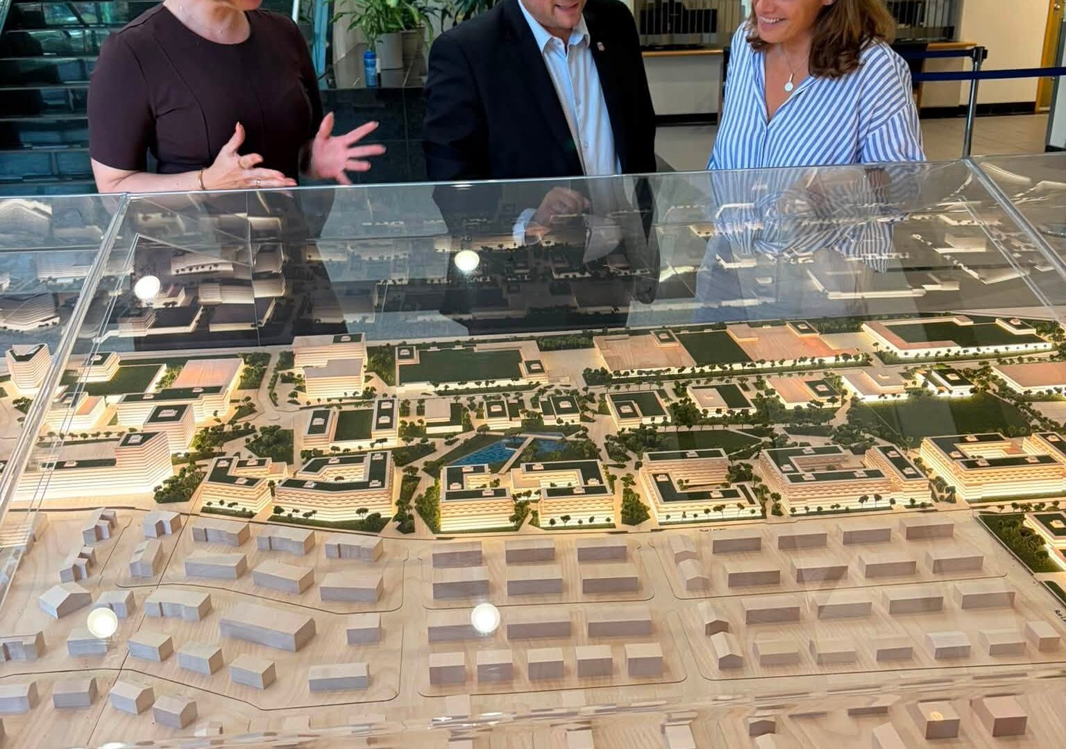 Une visite à la municipalité de Repentigny. Photo gracieuseté.