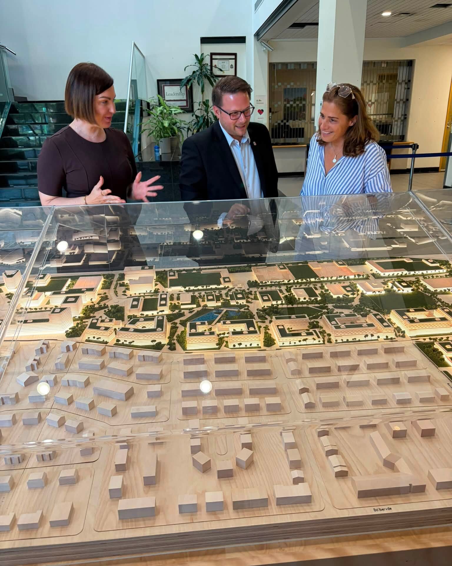 Une visite à la municipalité de Repentigny. Photo gracieuseté.