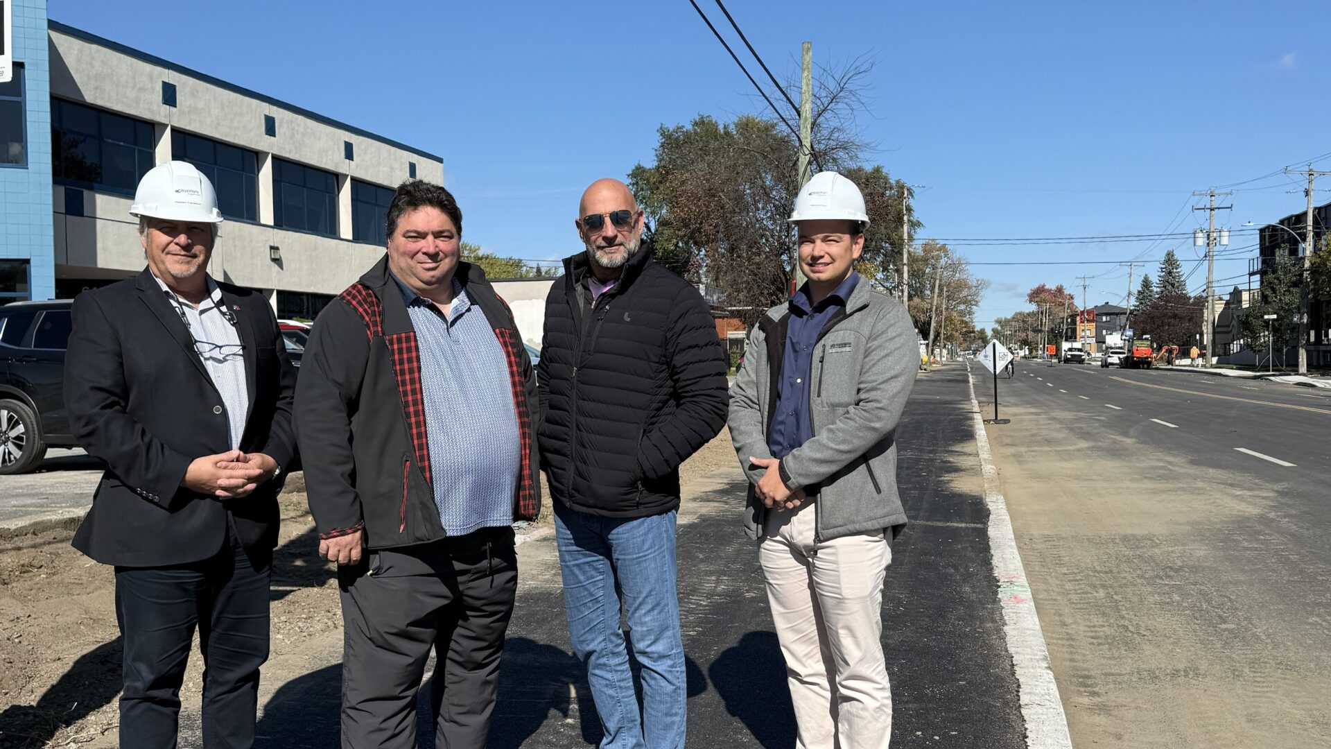 Ce chantier représente un investissement total de 9,2 millions de dollars. Crédit photo gracieuseté.