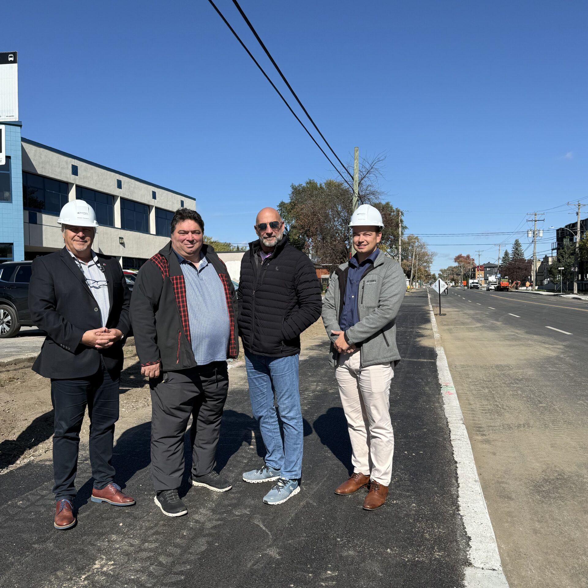 Ce chantier représente un investissement total de 9,2 millions de dollars. Crédit photo gracieuseté.