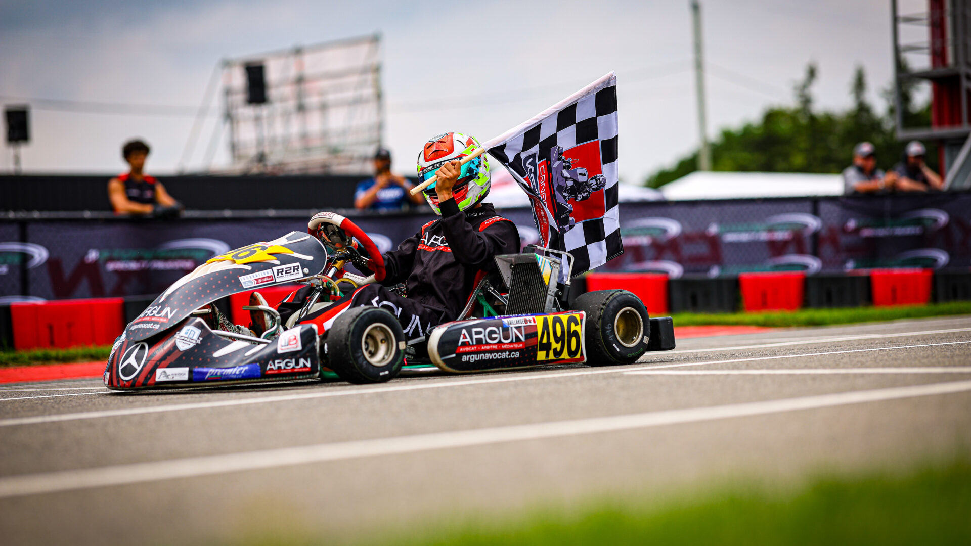 Le Championnat du monde de karting Rotax se déroulera cette année au Portugal. (Photo gracieuseté) 