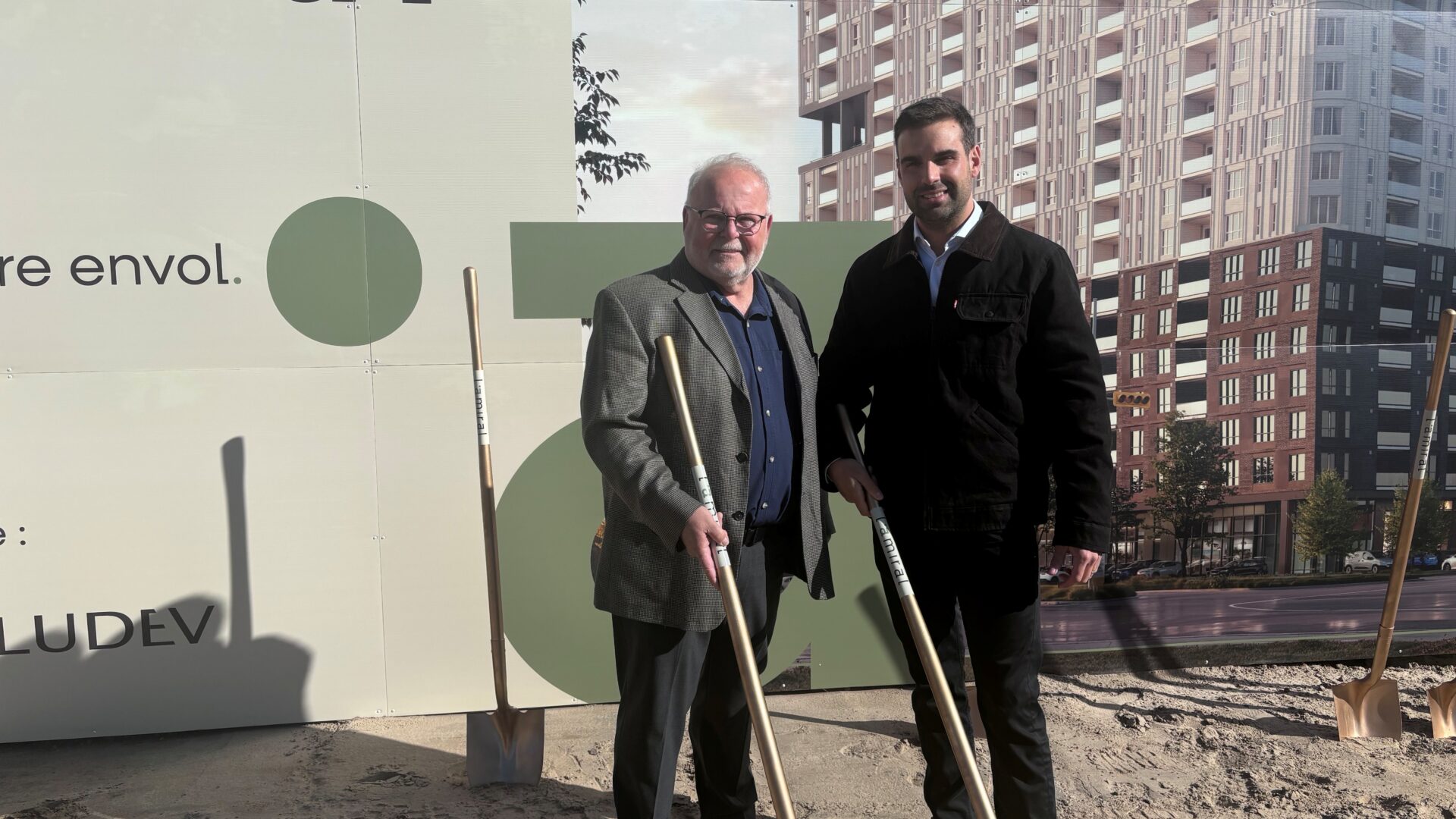 Ce projet mixte ne se limitera pas au volet résidentiel, puisqu'il intégrera également 6 165 pieds carrés d'espaces commerciaux. Crédit photo Médialo Pierre Chartier.