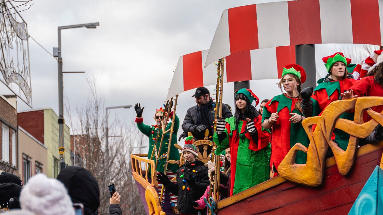(Photo : Parade de Noël de Joliette)